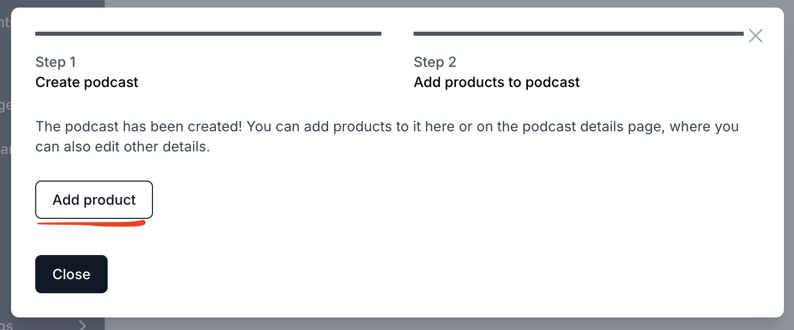 Add products
